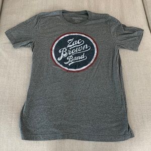 Grey “Zac Brown Band” T shirt - SIZE LARGE